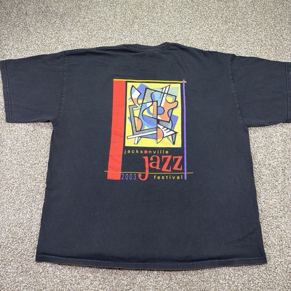 Jazz Festival Other - Vintage 2003 Jass Festival Tee Jacksonville Size XL Art Tee